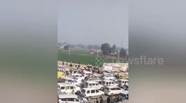 Roads gridlocked as millions of Indians flock to bathing festival