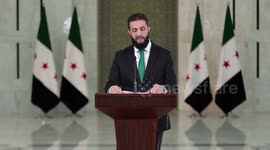 Syria's interim president announces legislative, political roadmap