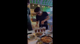 Drink-making trick ends in disaster at Ho Chi Minh restaurant
