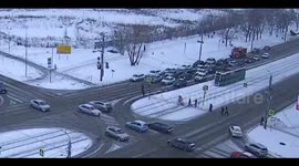 Tram hits pedestrians at crossing in Chelyabinsk