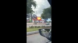 Massive fire devastates Royal Yak Casino in Culiacán, Mexico