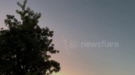 SpaceX Rocket Breaks Up Over The Caribbean