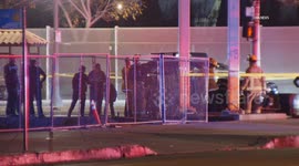 US, Los Angeles: Florence Firestone LAPD Involved Crash Leaves Several Injured