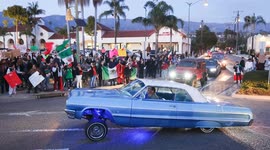 Anti-ICE Protest in Santa Barbara