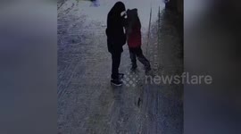 China: Heroic Officer Saves Choking Boy With Heimlich Maneuver in China