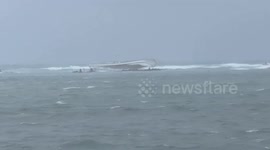 1 dead, 3 missing after 2 fishing boats run aground off S. Korea's southern island