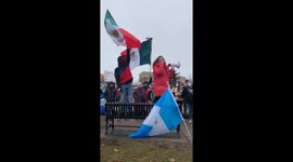 Rally to protest against newly proposed immigration laws in Missouri and Donald Trump