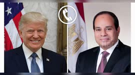 U.S., Egyptian presidents discuss Gaza ceasefire over phone