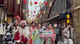 London's Camden Market hosts Chinese New Year celebration