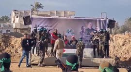 Gaza Strip: Hamas releases three more hostages as part of Gaza ceasefire deal