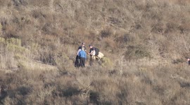 US: Helicopter rescue from Gonzalez Canyon