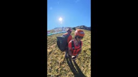 Tandem Paragliding Fail