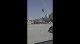 Anti-ICE protestors shut down Freeway in Los Angeles