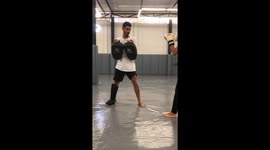 Muay Thai Training Fail