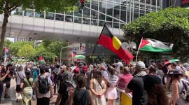 Australia: March in solidarity with Palestine takes place in Melbourne
