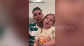 Celtic fan dad and daughter duo's adorable clips of football songs