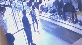 Delay in Pizza Delivery Leads to Vandalism and Assault at Dominos  in Nasik, CCTV Captures Incident