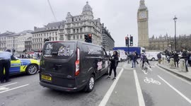 Stop Tool Theft Demonstration In Parliament Square