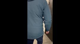 Dog's joyful reunion with owner after vacation in Petrozavodsk, Russia