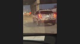 Funny graffiti-covered car spotted in Tulsa, Oklahoma, USA