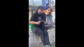 The 4 Strings perform in Salta, Argentina