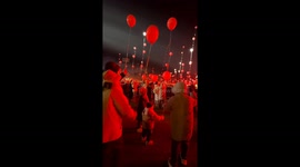 Spring Festival Lantern Festival balloon release in Shenyang