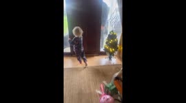 Santa's special gift for Franccesca in Meath, Ireland