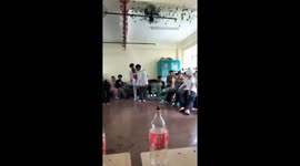 Party game mishap at year-end party in Biñan, Laguna, Philippines