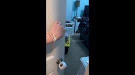 Grandma hides plate after being asked about pie