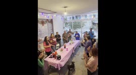 Dogs' hilarious antics steal the spotlight during family celebration in Guadalajara, Mexico