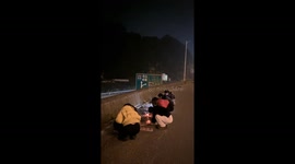 New Year's celebration with stunning fireworks in Sichuan, China