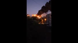 In Yeysk, the plane fell on residential buildings