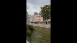 A resident of Kimovsk in the Tula region was almost killed by an exploding wheel