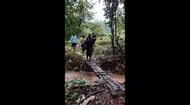 Bridge of peril: tales of survival in Uttara Kannada's waterfall adventure