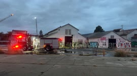 US: One Dead in 2 Alarm Warehouse Fire