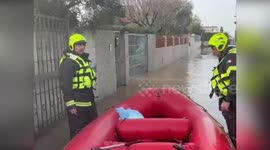 Italy: Flood Rescues and Over 100 Fire Brigade Interventions as Severe Weather Hits Messina