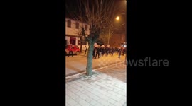 Serbia: People hold anti-government march in Brus