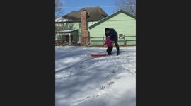 First Snowday Faceplant