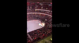 Canada: Hockey Fans Boo U.S. Anthem In Protest Of Trump’s Tariffs