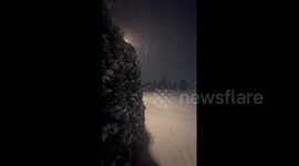 US: Snow Falls In Seattle As Winter Weather Sweeps Washington