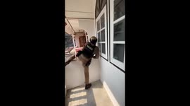 Police rush to prevent fire in house after owner forget to turn off gas cylinder