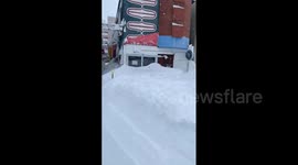 Japan: Hokkaido Receives Record-Breaking Snowfall