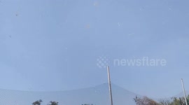 Pupils flee as dust devil tornado tears through school field