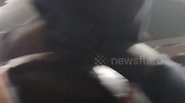 Kanye leaves Grammys after party with wife Bianca after her 'naked' look