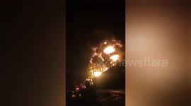 Fire erupts at chemical factory in southern India's Hyderabad