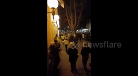 Serbia: Massive march moves through the streets of Pancevo