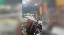 Indonesia: Truck Crashes into Ciawi Toll Gate, Bogor, West Java