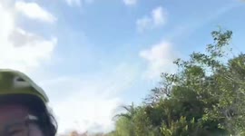 Florida man shows the risks and perils of biking in Florida! And it’s beautiful!