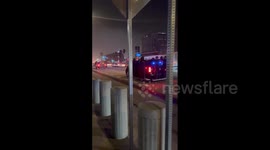 US: Police In Riot Gear Respond As Immigration Protest Erupts In Los Angeles