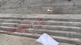 Liberal rage rises as thugs vandalise Los Angeles City Hall amid Trump crime crackdown